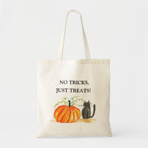 Bolso De Tela Halloween Cute Calabaza Negro gato Moderno