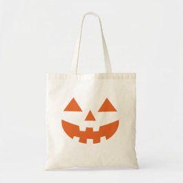 Bolso De Tela Halloween de calabaza de Jack O Lantern