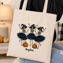Halloween de esqueletos danzantes personalizados l