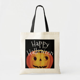 Bolso De Tela Halloween de estilo antiguo, calabaza (jack-o'-lan