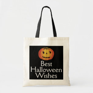 Bolso De Tela Halloween de estilo antiguo, calabaza (jack-o'-lan