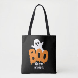 Bolso De Tela Halloween de la Tripulación de Fantasma personaliz