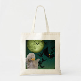 Bolso De Tela Halloween de momia, murciélago y luna