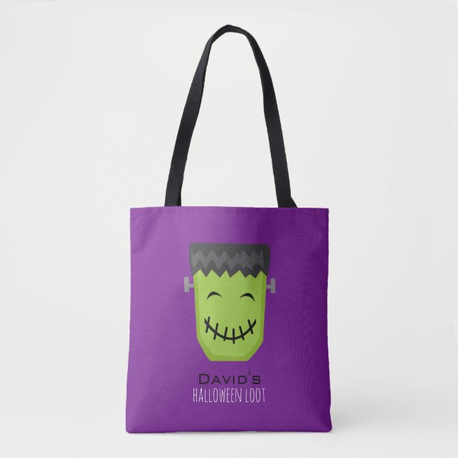 Bolso De Tela Halloween de niños Frankenstein de Guay (Anverso)