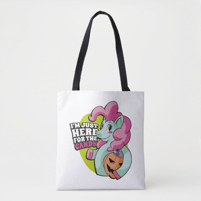 Bolso De Tela Halloween de Unicornio (Anverso)