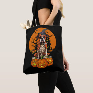 Bolso De Tela Halloween del Boxer Alemán