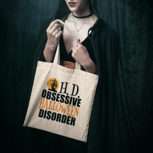 Bolso De Tela Halloween divertido