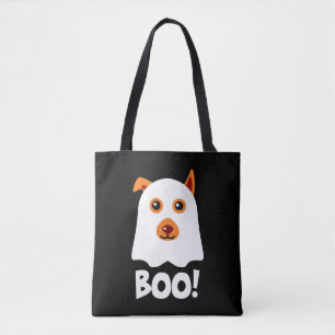 Bolso De Tela Halloween Dog Boo