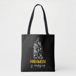 Bolso De Tela Halloween es un regalo confuso de Halloween