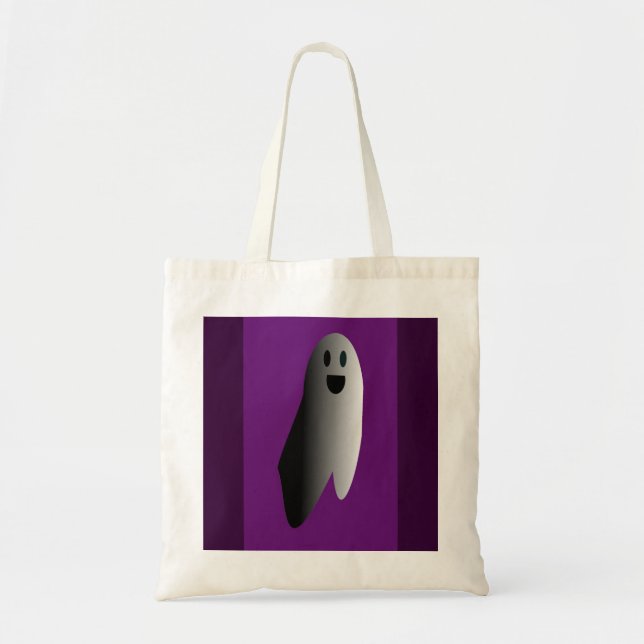 Bolso De Tela Halloween Fantasma Traumatismo (Frente)