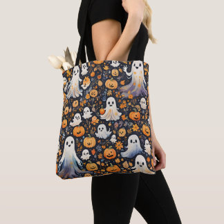 Bolso De Tela Halloween fantasmal y adorable