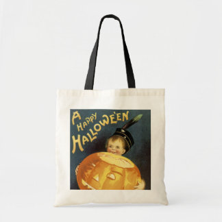Bolso De Tela Halloween feliz