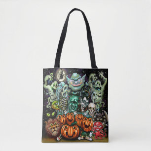 Bolso De Tela Halloween Fun Art