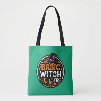 Bolso De Tela Halloween: gato negro y fantasma – Bruja Básica.