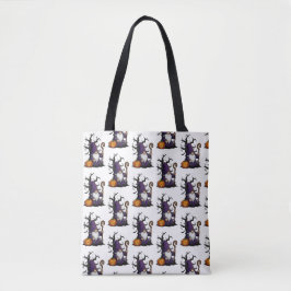 Bolso De Tela Halloween Gnome Tote Bag