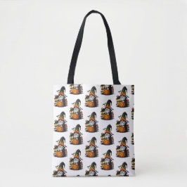 Bolso De Tela Halloween Gnome Tote Bag
