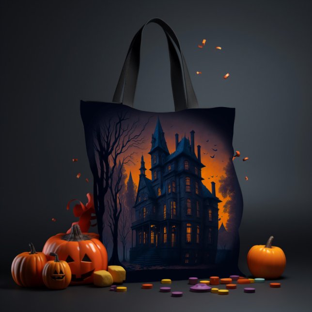 Bolso De Tela Halloween Haunted Mansion (Subido por el creador)