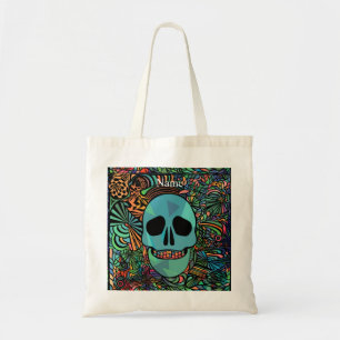 Bolso De Tela Halloween Hippie Skull Thunder_Cove
