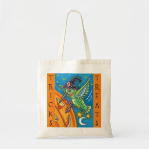 BOLSO DE TELA HALLOWEEN HUMMINGBIRD, JACK PUMPKIN TRICK O TRATAM