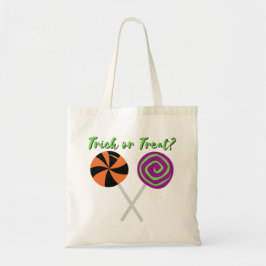Bolso De Tela Halloween Lollipops Trick O Trete Tote Bag