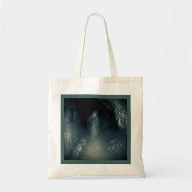 Bolso De Tela Halloween - Mina embrujada 2 (Frente)