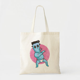 Bolso De Tela Halloween Monstruo Zombie Divertido - Bebé Franken