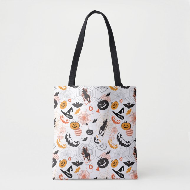 Bolso De Tela Halloween Night Fiesta Trendy (Anverso)