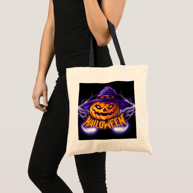 Bolso De Tela Halloween Pass The Corn (Anverso (producto))