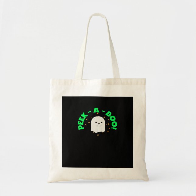 Bolso De Tela Halloween - Peekabo (Frente)
