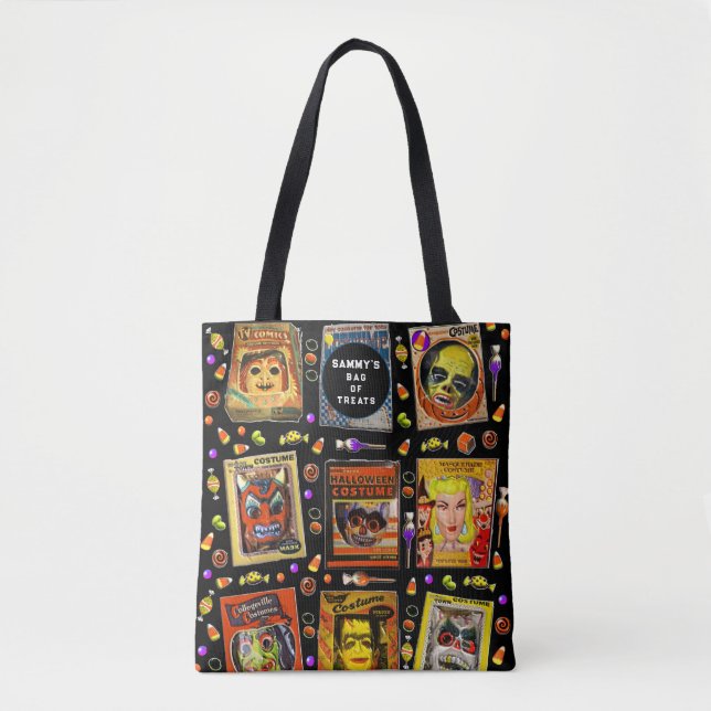 Bolso De Tela Halloween personalizado