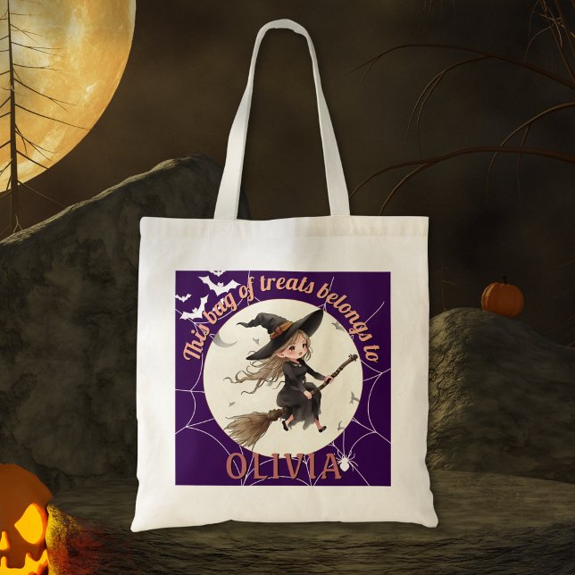 Bolso De Tela Halloween, Personalizado de brujas (Subido por el creador)