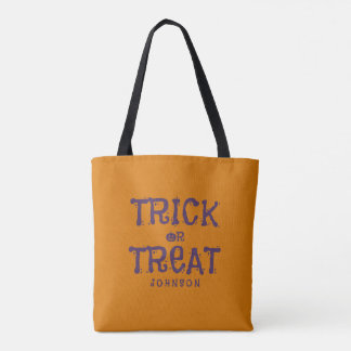 Bolso De Tela Halloween personalizado de truco o trato