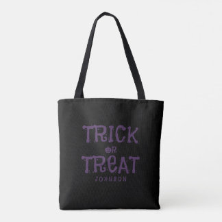 Bolso De Tela Halloween personalizado de truco o trato