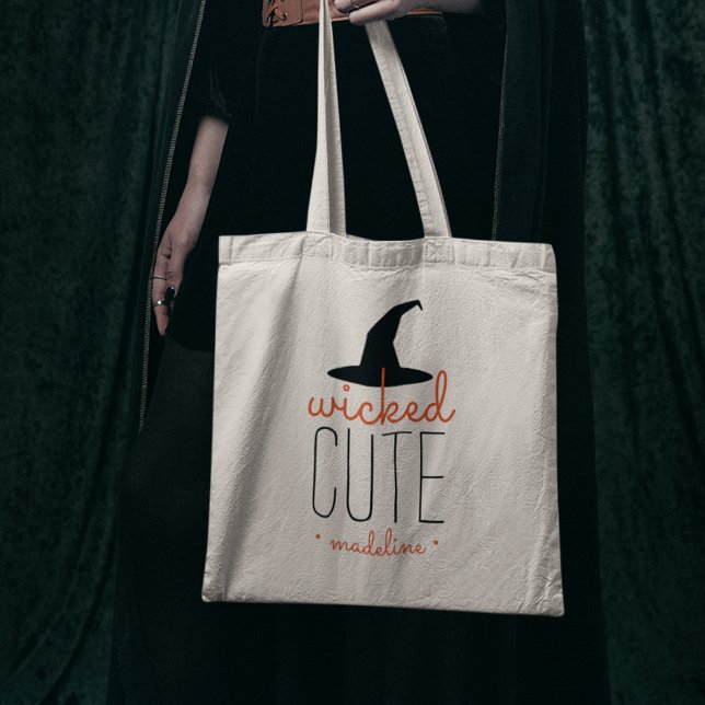 Bolso De Tela Halloween personalizado malvado (Subido por el creador)