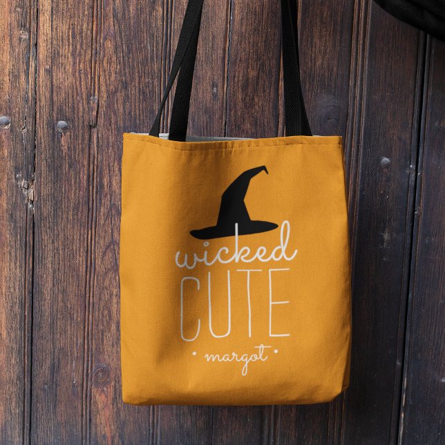 Bolso De Tela Halloween personalizado malvado (Subido por el creador)