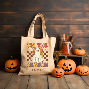 Bolso De Tela Halloween Retro Groovy personalizado