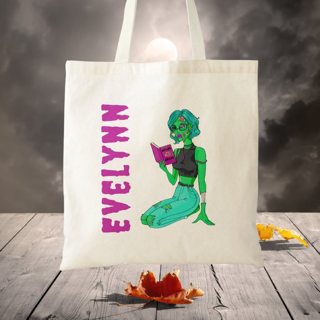 Bolso De Tela Halloween Spooky Trick o Trek (Subido por el creador)