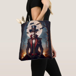 Bolso De Tela Halloween Steampunk Gótico Zombie Vampiro