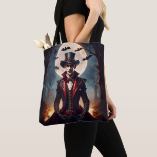 Bolso De Tela Halloween Steampunk Gótico Zombie Vampiro