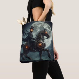 Bolso De Tela Halloween Steampunk Jinete sin Cabeza