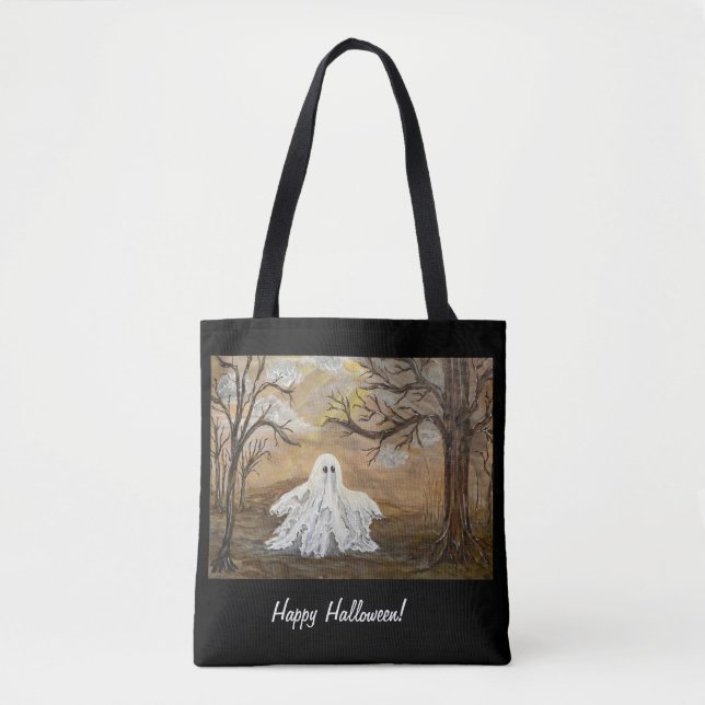 Bolso De Tela Halloween Tote (Anverso)