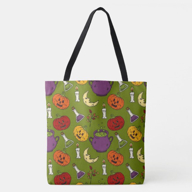Bolso De Tela Halloween Tote Bag (Anverso)