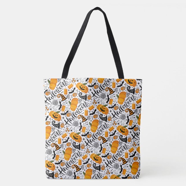 Bolso De Tela Halloween Tote Bag (Anverso)