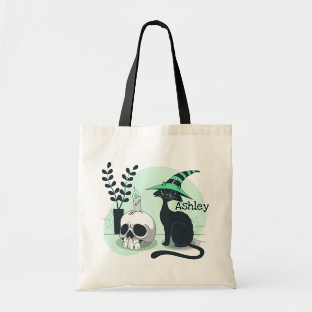 Bolso De Tela Halloween Tote Bag (Frente)