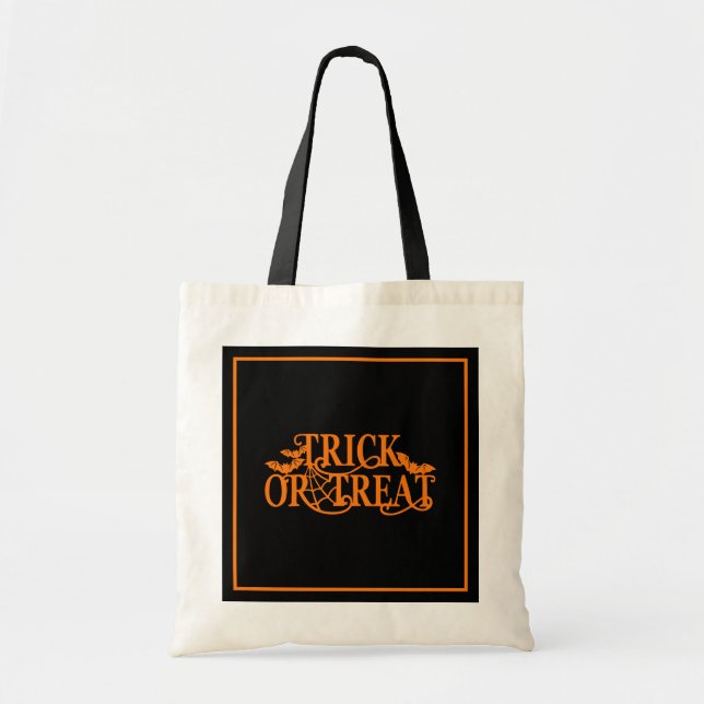 Bolso De Tela Halloween Tote Bag (Frente)