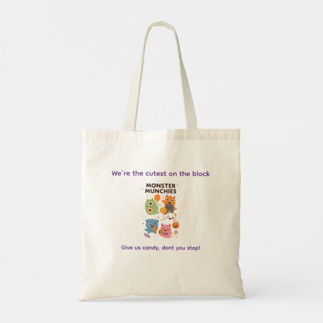 Bolso De Tela Halloween Tote Bag (Reverso)