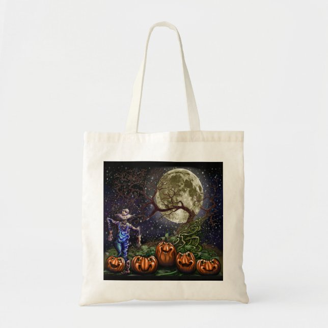 Bolso De Tela Halloween Tote Bag (Frente)