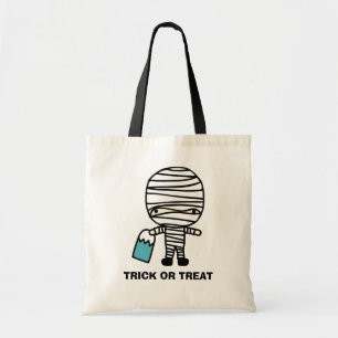 Bolso De Tela Halloween: Trick de momia o maleta de canto