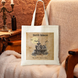 Bolso De Tela Halloween, truco embrujado o truco espeluznante