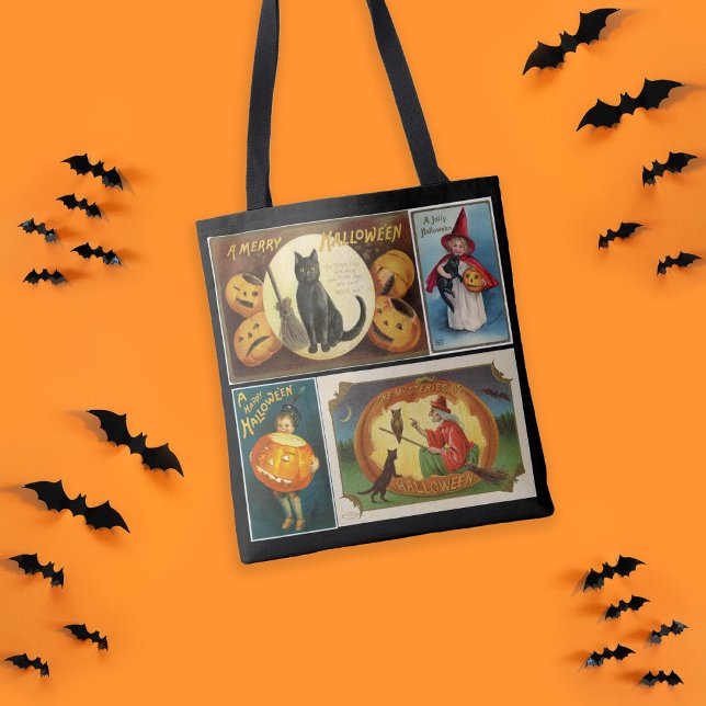 Bolso De Tela Halloween vintage (Subido por el creador)